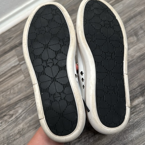 Kate Spade NY Black/White Lift Sneakers Size 7 Clean Girl Minimalist Designer - Picture 7 of 8
